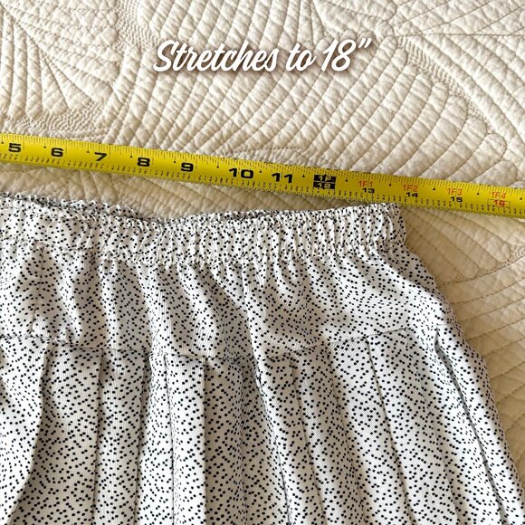 Vintage 70s Union Made 2-Piece Black & White Pleated Dress Set by REO Originals - Picture 8 of 9